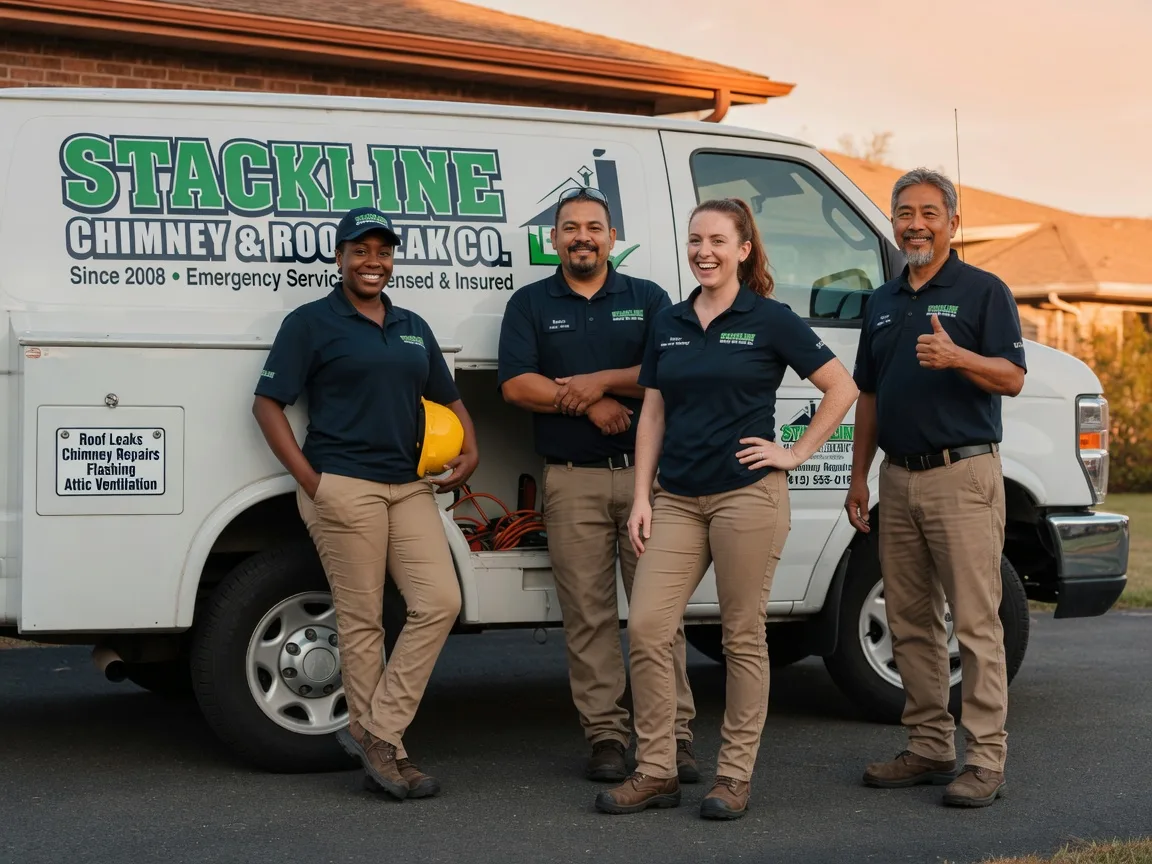 Chimney flashing repair company in Durham, ME